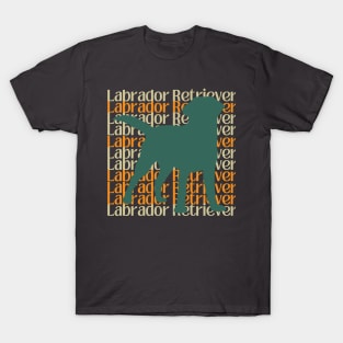 Loyal and Loveable: A Tribute to Labrador Retrievers T-Shirt